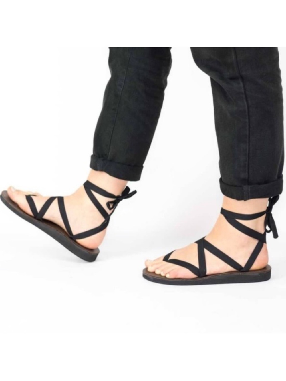 Sseko Ribbon Sandals - Picture 1 of 6
